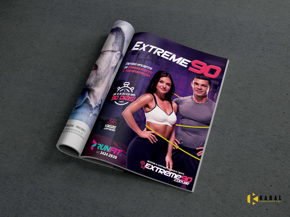 Anúncio de revista – Extreme 90