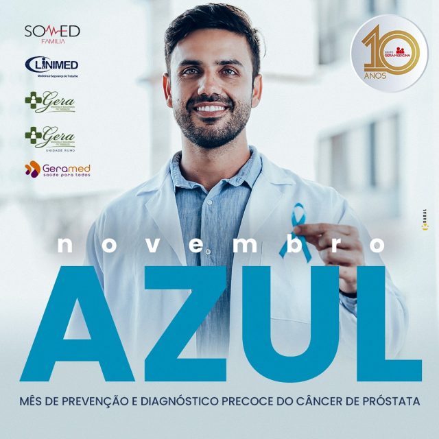 ? NOVEMBRO AZUL ?Vergonha é não se cuidar! ?