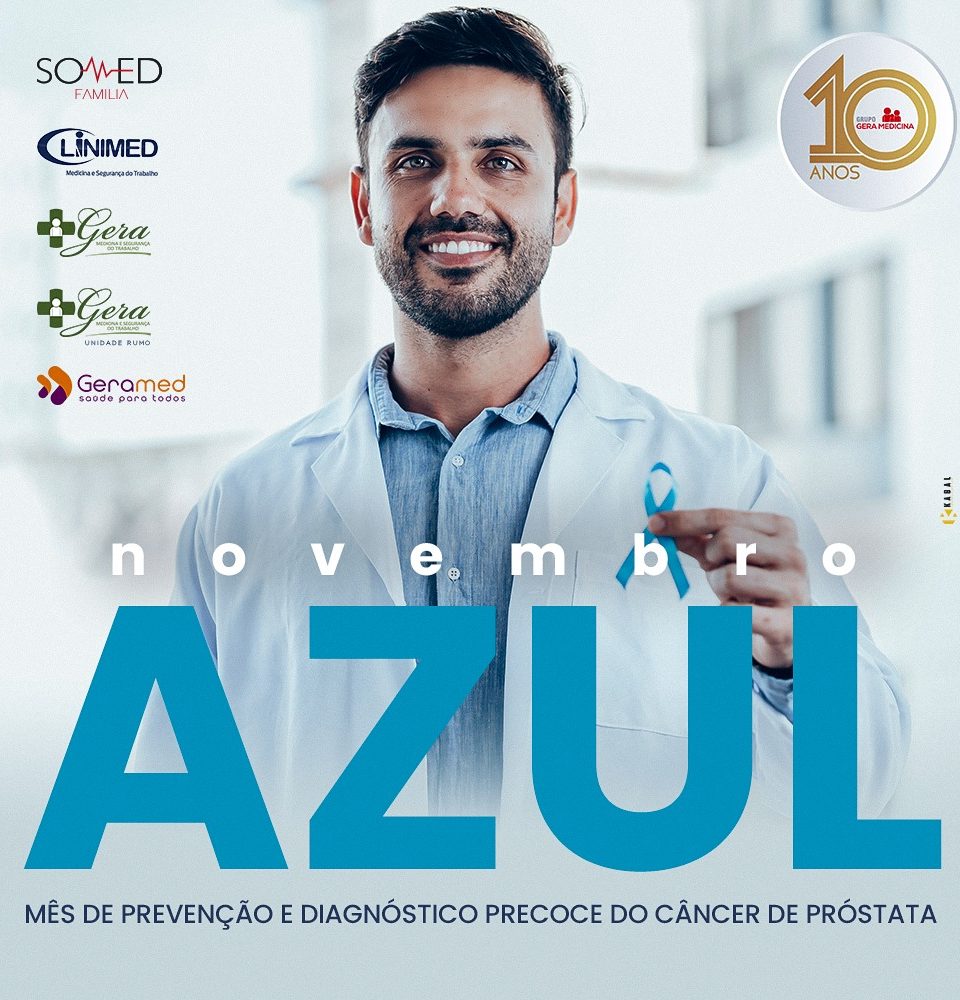 ? NOVEMBRO AZUL ?Vergonha é não se cuidar! ?