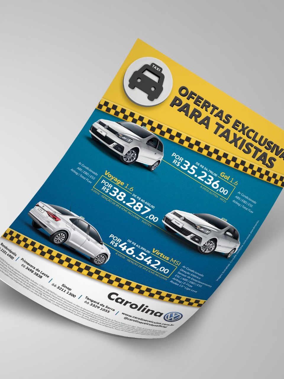 Flyer – Carolina Veículos