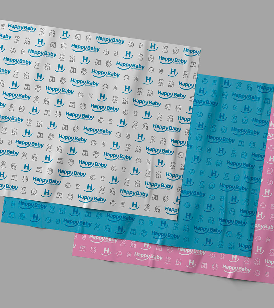 Papel Embalagem – Happy Baby
